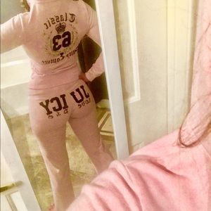 Juicy Couture tracksuit Hoodie sweat pants set